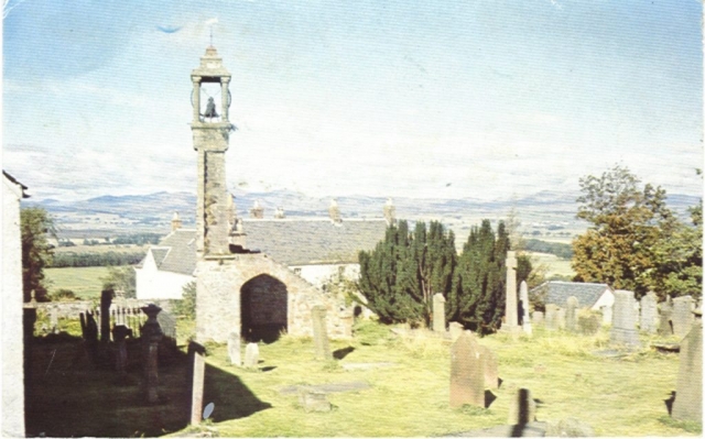 Old Church and graveyard in Kippen Scotland
