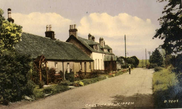 Fintry Road Cauldhame 1940