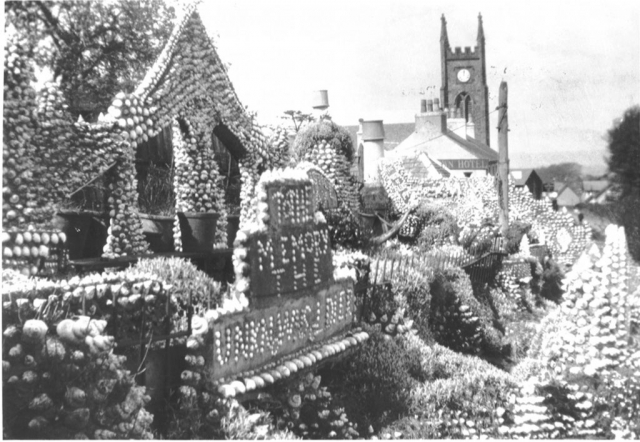Aros House Shell Garden circa 1930