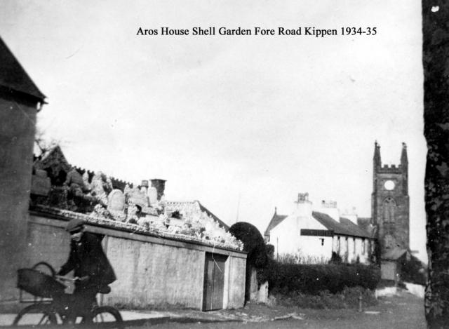 Aros House Shell Garden 1934-35 Fore Road Kippen